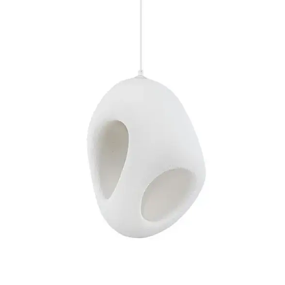 Designerska lampa wisząca LONTIZA LE45332 do salonu nad stół biała