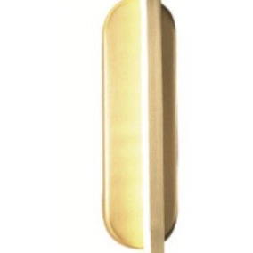 Ścienna lampa owalna CGELYPTW nowoczesna LED 18W 3000K mosiądz