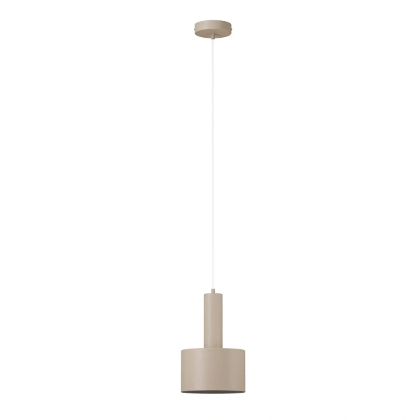 Wisząca lampa kaszmirowa VITRUM metalowa walec 1xE27 nad stół 41552