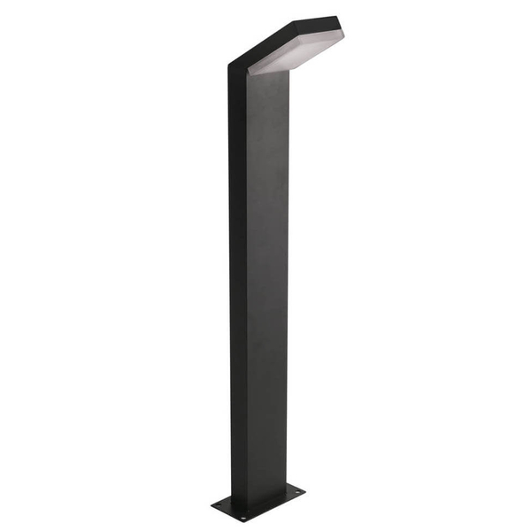 Stojąca lampa zewnętrzna Mira OFL-7014-3K Italux LED 12W 3000K IP54 czarny