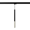 Lampa wisząca rurka 3-fazowa MOZAICA MYL.00030 z żarówką czarny złoty