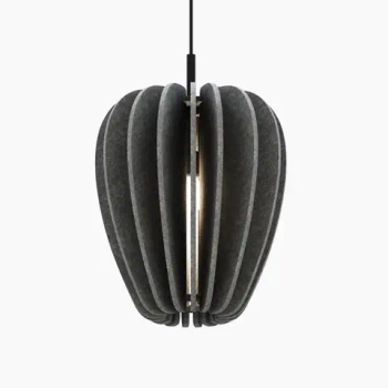 Jadalniana lampa wisząca Cambio MOD398PL-01GR nad wyspę czarna