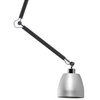 Kuchenna lampa wisząca zestaw Zyta AZ1845+AZ2593 nad wyspę czarna aluminium