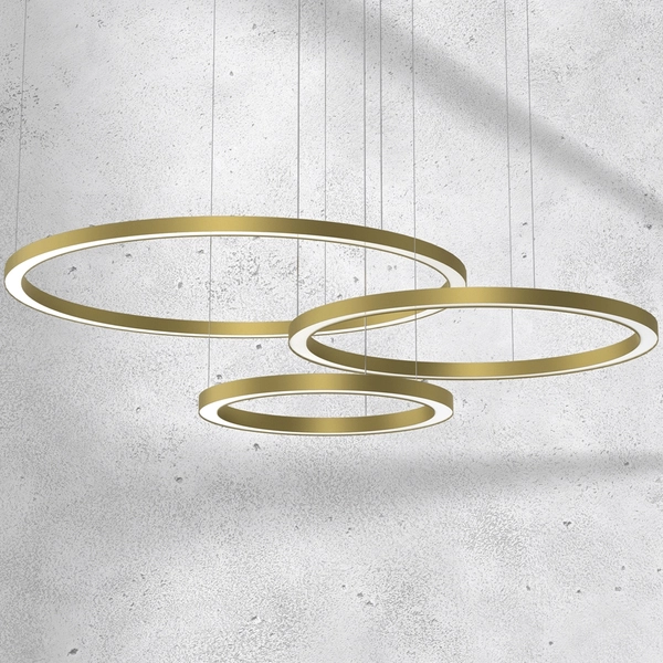 Lampa wisząca Galaxia ML8790 LED 85W nad stół złota