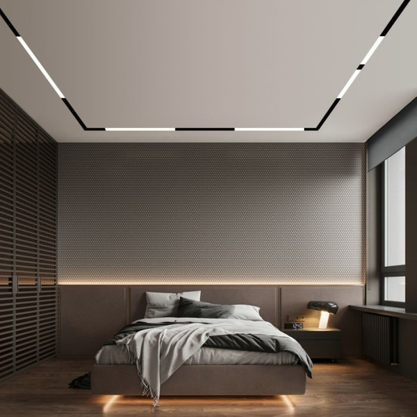 Oprawa szynowa Magneto Abigali LWQ-M07S LED 24W ściemnialna czarna 
