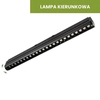 Oprawa szynowa magnetyczna regulowany kąt światła 970 Domeno LED 24W 3000K czarna