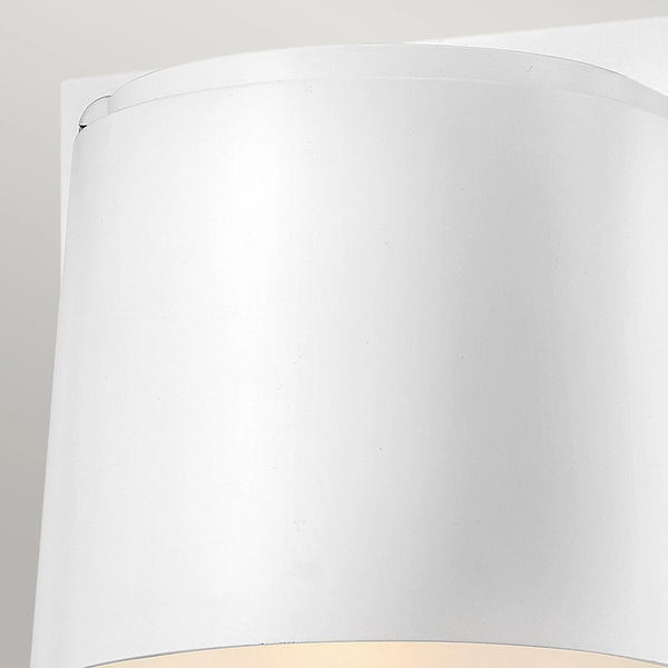 Kinkiet naścienny Scout HK-SCOUT-WHT Hinkley IP44 półokrąg biały