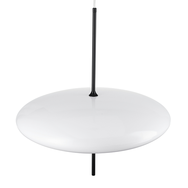 Lampa zwisowa Piatto ST-9222P Step eliptyczna biała czarna