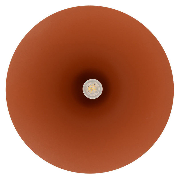 Lampa do salonu trójkątna ZENITH 11486 zwis terakota