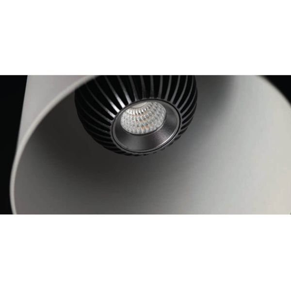 Wisząca lampa nad stół CAPRI AZ5645 Azzardo LED 5W 3000K metalowa biała