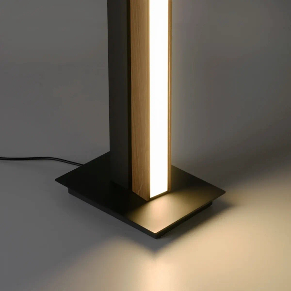 Podłogowa lampa PURE-LINES brązowa antracyt 451-79 1xLED 21W CCT z pilotem