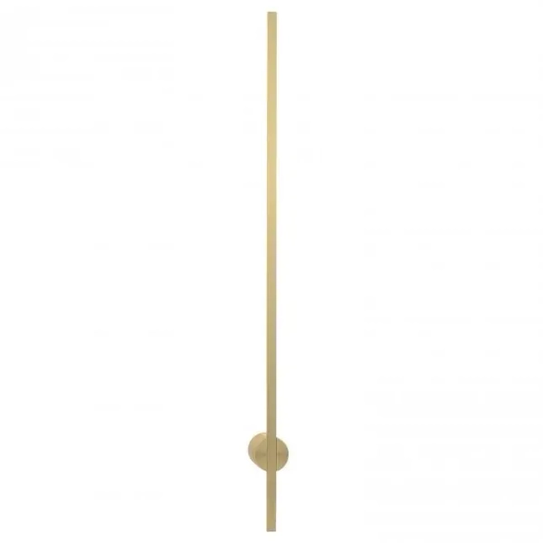 Podłużna lampa ścienna TROY W90477-90GD LED 12W 3600-4800K belka złota