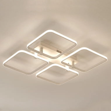 Plafon LAMPA sufitowa CGSQUARESINV4 COPEL metalowa OPRAWA kwadratowa LED 35W 3000K squares aluminium