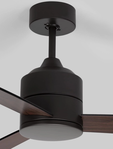 Sufitowy wentylator loftowy AXEL LE42960 Luces Exclusivas z pilotem drewniany czarny
