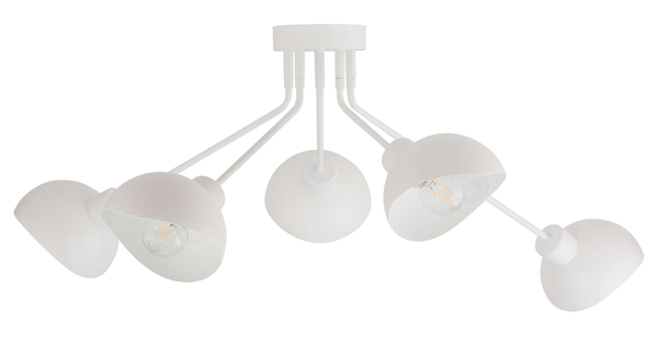 Lampa sufitowa wielopunktowa Roy 32434 Sigma do jadalni nad stół biała