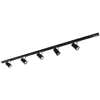 Czarny system szynowy Astley 914021 BL metalowy zestaw do salonu nowoczesny