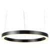 Pierścień powieszany Circle ST-8848-100 black Step LED 104W 3000K ring tytanowy