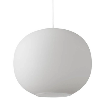Szklana lampa wisząca Navone 2420103001 kula ball biały