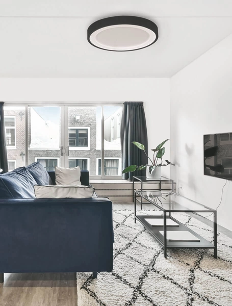 Minimalistyczna lampa sufitowa COMITAN LE42837 LED 30W 3000K czarna