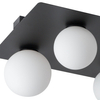 Czarny plafon nowoczesny ARGON 33282 Sigma szklane kule balls