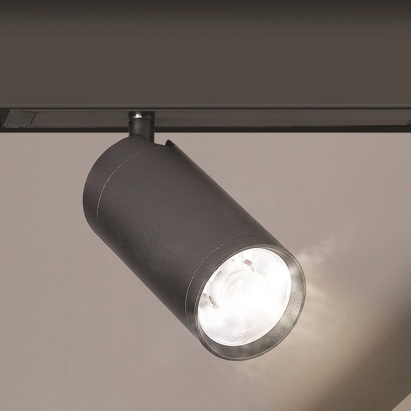 Ledowa sufitowa lampa Makita AZ5200 10W do systemu szynowego 1-faz czarna