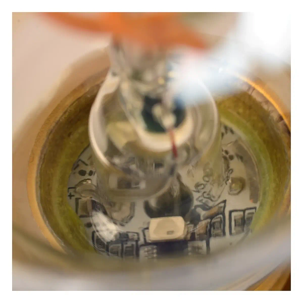 Klasyczna żarówka LED 49042/04/62 Lucide E27 4W 2200K 230lm bursztynowa