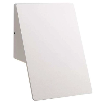 Zewnętrzna LAMPA ścienna PLAIN ML096 Milagro elewacyjna OPRAWA metalowa LED 10W 4000K outdoor IP44 biała