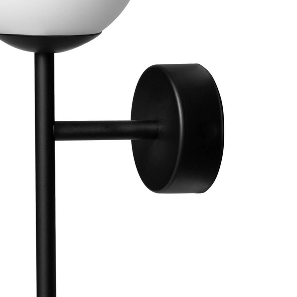 Kinkiet ścienny ASTRA DECO 20779102 szklana kula biała