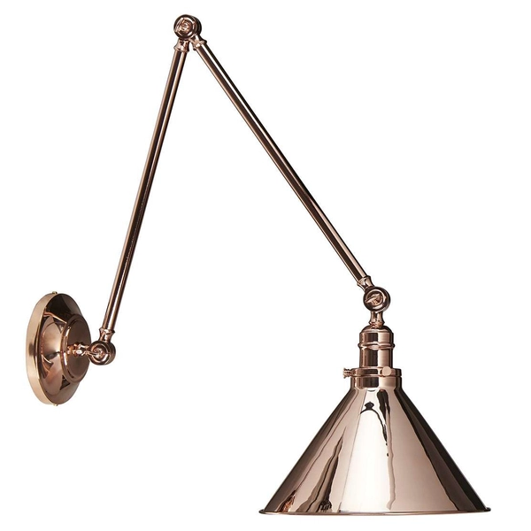 Industrialna LAMPA sufitowa PROVENCE PV-GWP-CPR Elstead loftowa OPRAWA metalowa miedziana