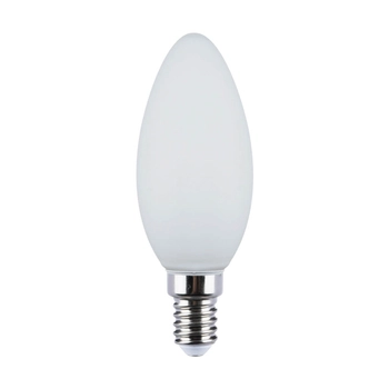 Żarówka płomykowa 5214-B35-3DM-MILKY-3K Italux LED E14 4,5W 470lm 3000K biała
