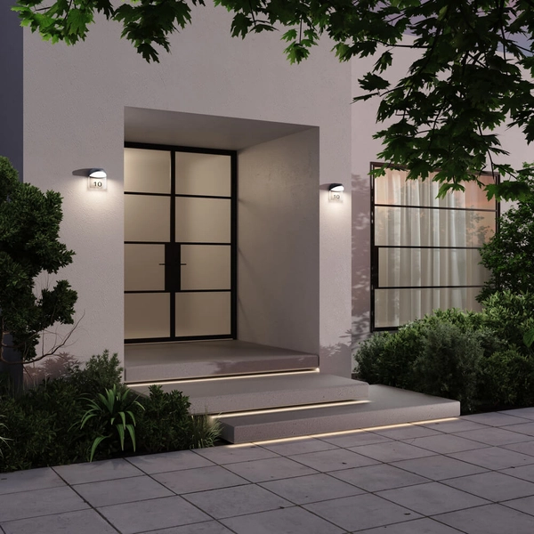 Podłużna lampa zewnętrzna słupek Glide O437FL-01GF1 wtykowy grafitowy