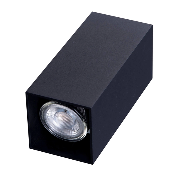 Naścienny kinkiet sypialniany Velia AZ4401 metalowy czarny