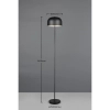 Podłogowa lampa ze ściemniaczem KARYA DL132-49151 LED 2,5W 3000K czarny