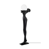 Lampa stojąca rzeźba Human Moon MSE1501100337 Moosee szklana kula ball czarna