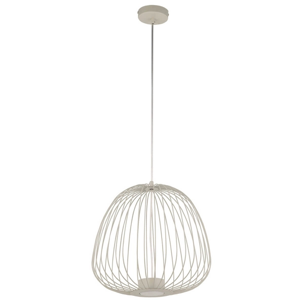 Lampa wisząca nad stół Bell 40880 druciana kuchenna szara