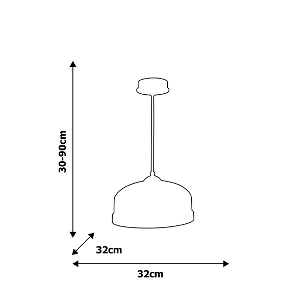 Wisząca LAMPA hygge STUDIO MLP8848 Milagro skandynawska OPRAWA zwis metalowy biały drewno