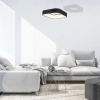 Ledowy żyrandol ASTRO BLACK ML570 LED 24W 4000K pierścień czarny