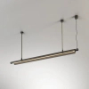Wisząca lampa belka czarna PIPER LED 26,5W 2700-4000K nad stół do kuchni 59937-M942-D9-PH-12