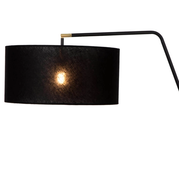 Podłogowa lampa abażurowa KELSO 44719/81/30 metalowa czarna