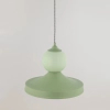 Lampa ceramiczna wisząca Tigali szałwiowa 5245 1xE27 do jadalni