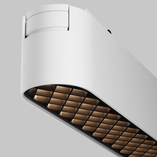 Szynowa lampa magnetyczna Basis TR084-1-12W4K-W LED 12W 4000K podłużna biała