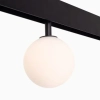 Szynowa magnetyczna lampa do systemu Dali M0016D LED 5W 3000K kula czarny