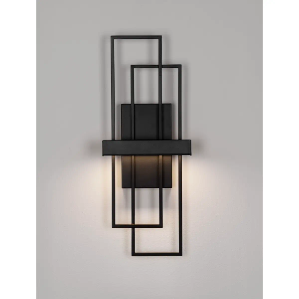 Lampa ścienna LONVILA LE45476 LED 8W 3200K ściemnialna czarna