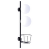 Lampa ścienna PLANT 5002 Zumaline kwietnik kule czarna biała