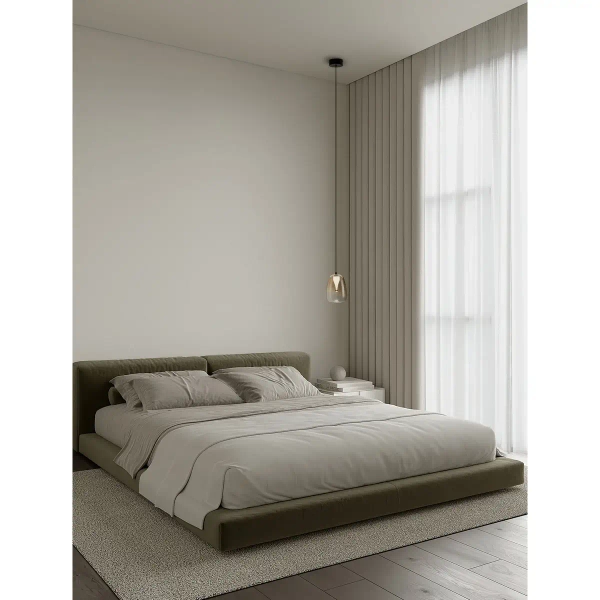 Owalna lampa wisząca JAREVIA LE45125 LED 3W 3000K szklana złota