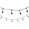Girlanda do dekoracji z mlecznymi żarówkami 10 LED 5,6m IP44 ciepła