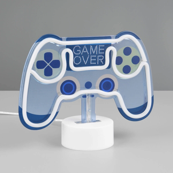 Stojąca lampka Control R55911101 LED 2W pad biały niebieski