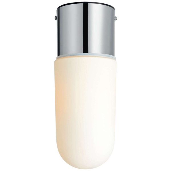 Sufitowa LAMPA loftowa ZEN 107796 Markslojd szklana OPRAWA industrialny plafon tuba do łazienki IP44 czarna przezroczysta