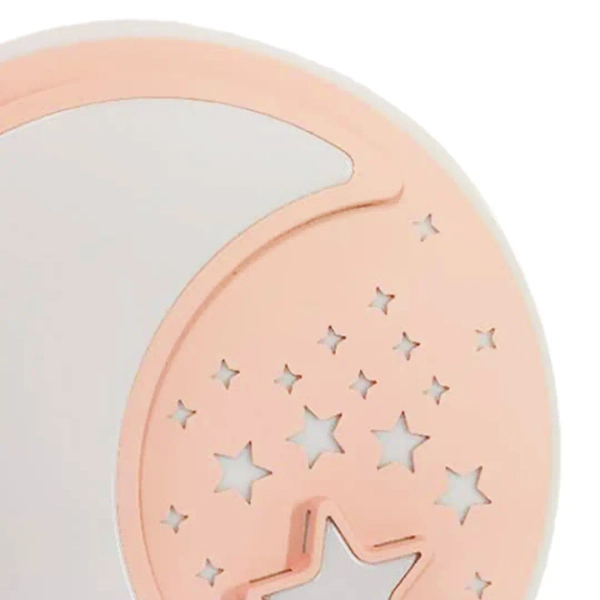 Dziecięcy plafon NOTE PINK ML6184 LED 40W 3000-6000K z pilotem różowy