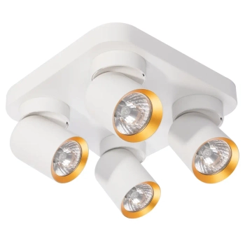 Lampa na podsufitce regulowane ANDY ML9940 do kuchni biało złoty